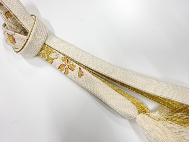 正絹　手組帯締め